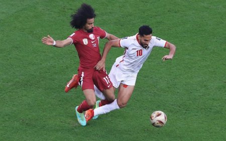 Hattrick Penalti Akram Bawa Qatar Juarai Piala Asia 2023