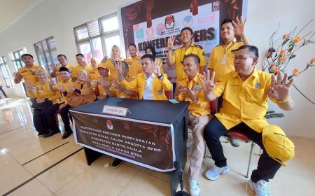 Hasil Perhitungan Internal, Golkar Kembali Kuasai Kursi DPRD Batola