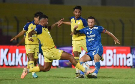 Gol Menit Akhir Bawa Barito Putera Imbangi Persib Bandung