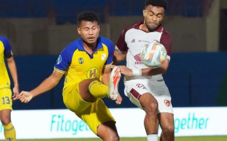 Mike Ott Cetak Gol Cantik, Barito Putera Gasak PSM Makassar