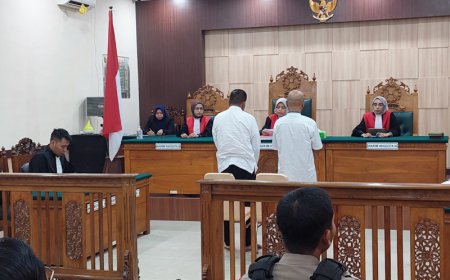 Hakim PN Marabahan Vonis Penjara Seumur Hidup Kurir Sabu 11,5 Kilogram