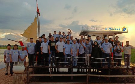 Jalin Kebersamaan, PT AGM Bukber Bersama Jurnalis Banjar