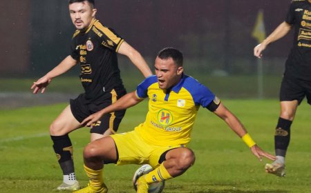Drama 4 Gol, Barito Putera Diimbangi Persija Jakarta di Hari Ultah