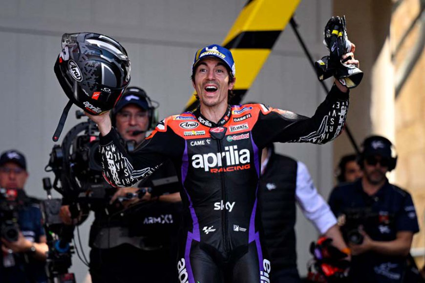 Menangi MotoGP Amerika 2024, Vinales Akhiri Puasa Podium Teratas