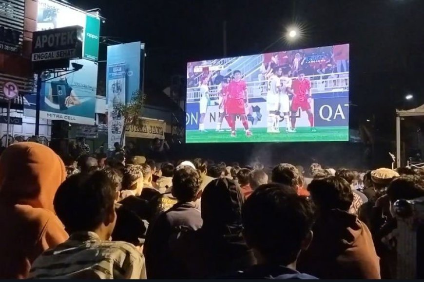 Buruan Berangkat! Berikut Lokasi Nobar Timnas Indonesia U-23 di Kalsel