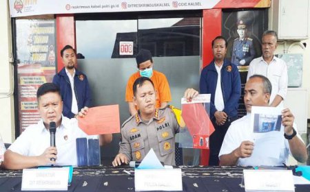 Polda Kalsel Tangkap Penyebar Hoaks Beras Beracun dari China