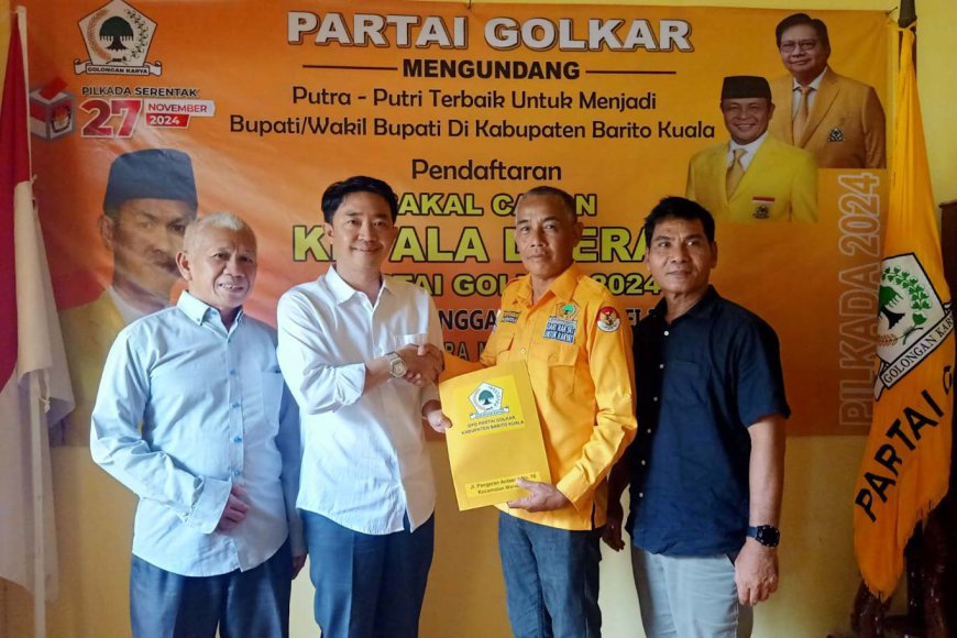 Kader Hingga Penjabat Bupati Ikut Penjaringan Bacada Partai Golkar Batola