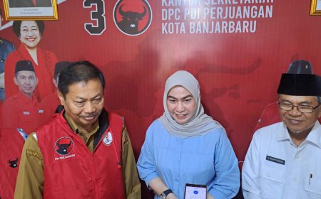 Mendaftar ke PDIP Banjarbaru, Lisa Halaby Dapat Sinyal Positif