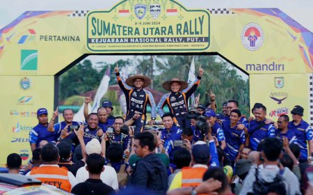 Tampil Dominan, Rihan Variza Menjuarai Seri Pembuka Kejurnas Rally 2024 di Rambung Sialang