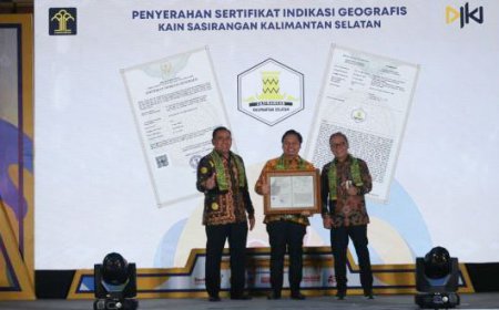 Terdaftar Sebagai Indikasi Geografis, Sasirangan Sah Milik Kalsel