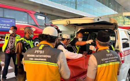 Seorang Jemaah Haji Debarkasi Banjarmasin Asal Banjar Wafat di Pesawat