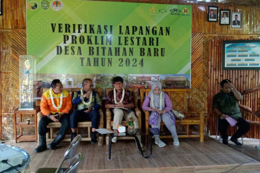 Desa Bitahan Baru di Tapin Mulai Jalani Verifikasi Proklim Lestari