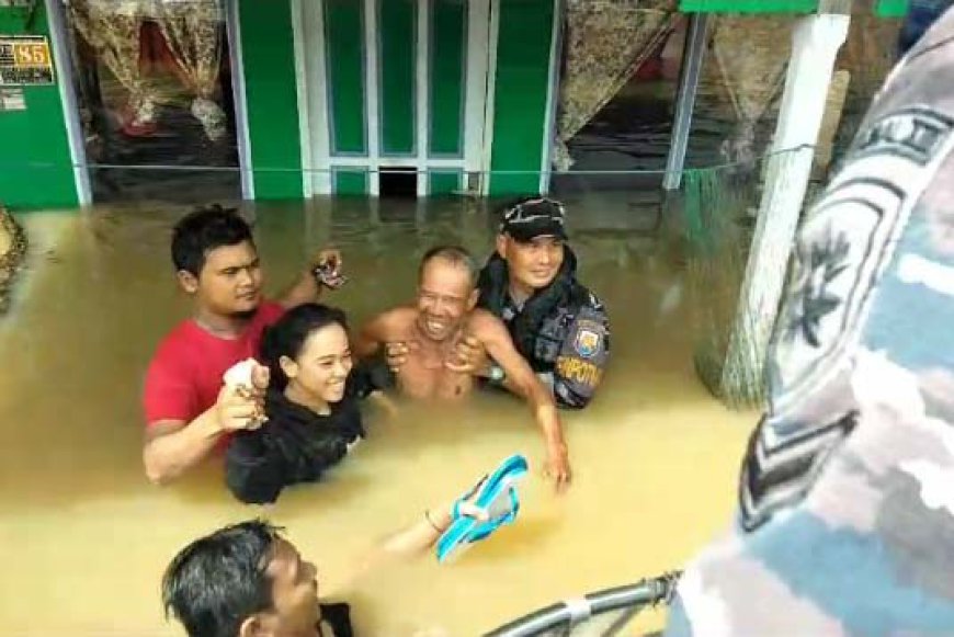 Banjir Rendam Puluhan Desa di Tanah Bumbu, 7.743 Jiwa Terdampak