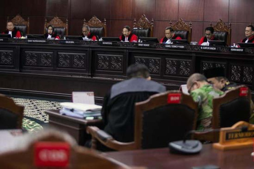 MK Tolak Permohonan PHPU Partai Demokrat di Dapil Kalsel I