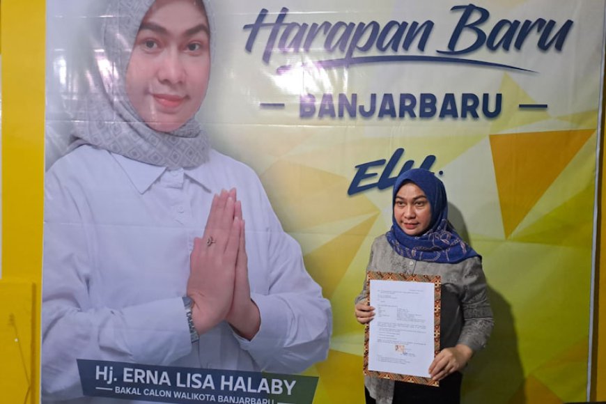 Mengenal Lisa Halaby, Perempuan Pemberani di Pilkada Banjarbaru 2024