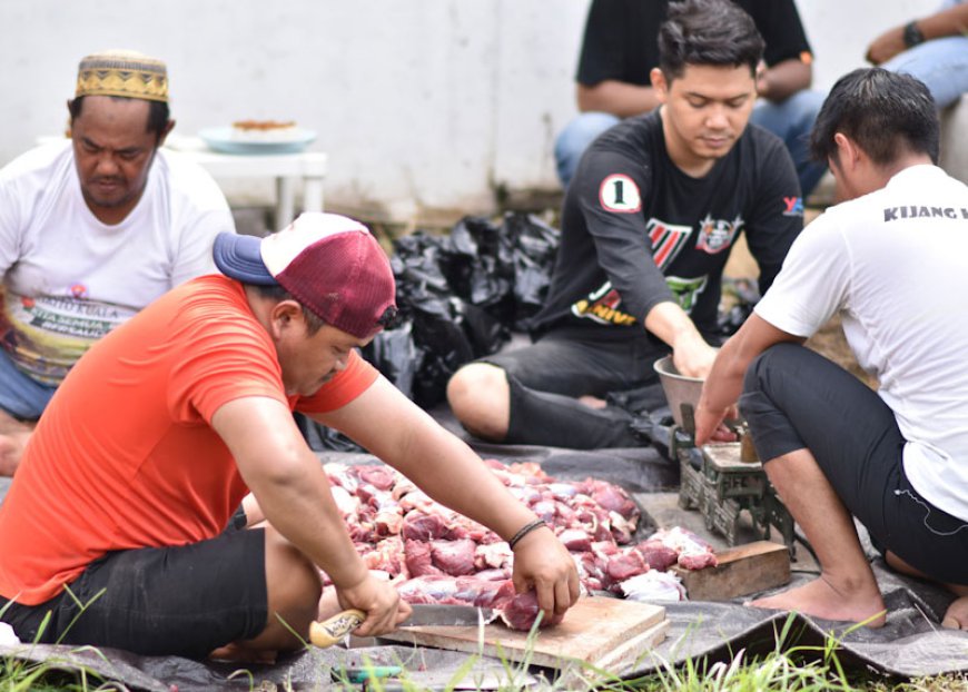 Maknai Iduladha 1445 Hijriah, BRI Marabahan Berbagi Daging Kurban ke Panti Asuhan