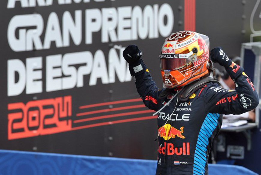 Verstappen Menang Lagi, Wilhelmus Berkumandang di GP F1 Spanyol