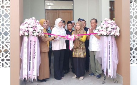 Perkuat Pendidikan di Banjarbaru, Lisa Resmikan Gedung Baru SD Al Halaby Islamic School