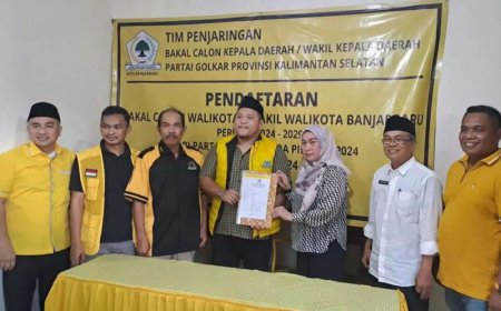 Serius Bertarung di Pilkada Banjarbaru 2024, Lisa Halaby Lamar Golkar dan Nasdem