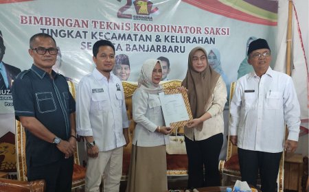 Gerindra Pilih Menjagokan Lisa Halaby di Pilkada Banjarbaru 2024