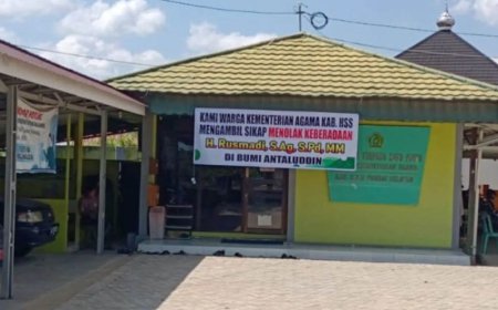 Sempat Digeruduk Pegawai, Kepala Kemenag HSS Siap Islah
