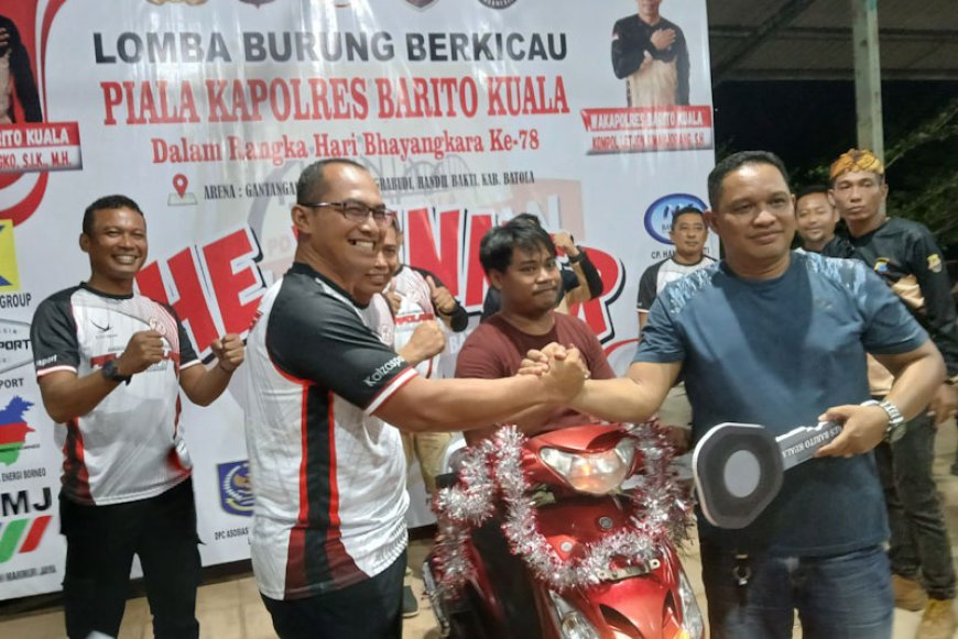 Reog Rajai Lomba Burung Berkicau Piala Kapolres Batola