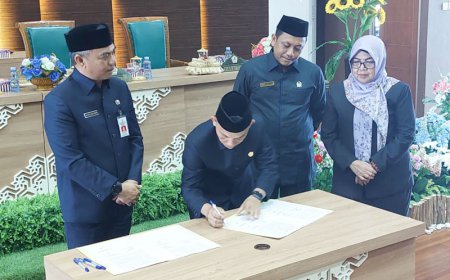 Nota KUPA/KUA PPAS Batola Disepakati, Anggaran Perubahan 2024 Menanjak