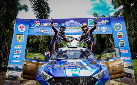 Juarai APRC dan Kejurnas Rally 2024, Kado Istimewa Rihan Variza Untuk Sang Bunda