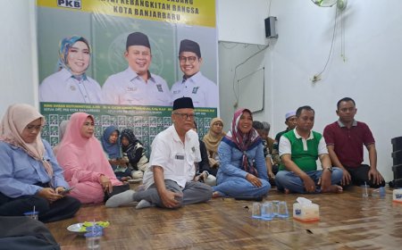 Usai Berpindah Dukungan, DPC PKB Banjarbaru Siap Memenangkan Lisa Halaby