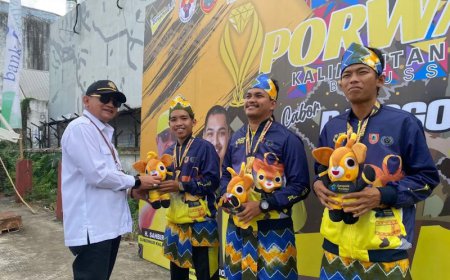 Balogo Sumbang Emas Pertama Kalsel di Porwanas XIV