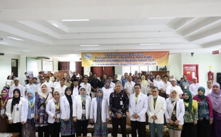 Termasuk Batola dan Banjarbaru, 7 Pasangan Bakal Calon Kepala Daerah Jalani MCU di RSUD Ulin