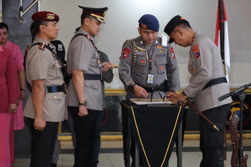 Sertijab Kapolres Batola dan Tabalong, Kapolda Kalsel Langsung Beri Tugas Khusus