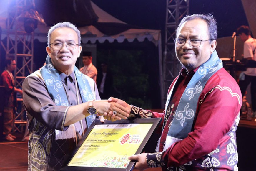 Dukung Penuh Tapin Art Festival 2024, PT BRE Terima Penghargaan