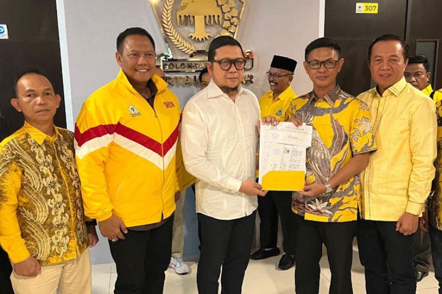 Rahmadian Noor-Sumarji Terima Rekomendasi Partai Golkar di Pilkada Batola 2024