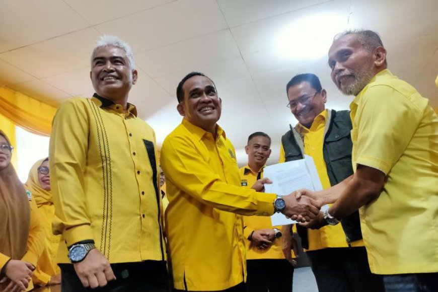 Partai Golkar Kalsel Rilis SK Rekomendasi Tiga Pasangan Bakal Calon di Pilkada 2024