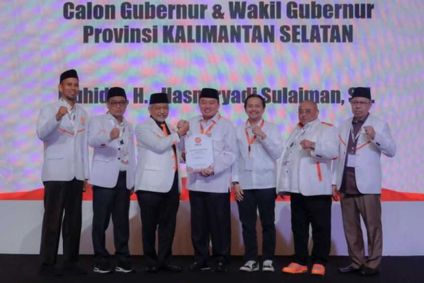 Termasuk Muhidin-Hasnuryadi, PKS Rilis 11 Formulir B1-KWK Calon Kepala Daerah di Kalsel