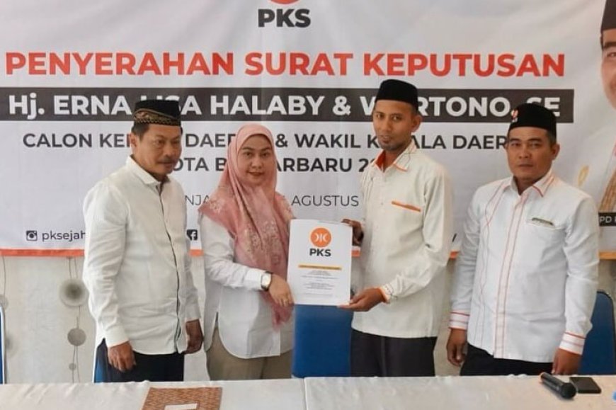 PKS Menggenapkan Enam Parpol Pengusung Lisa Halaby di Pilkada Banjarbaru 2024