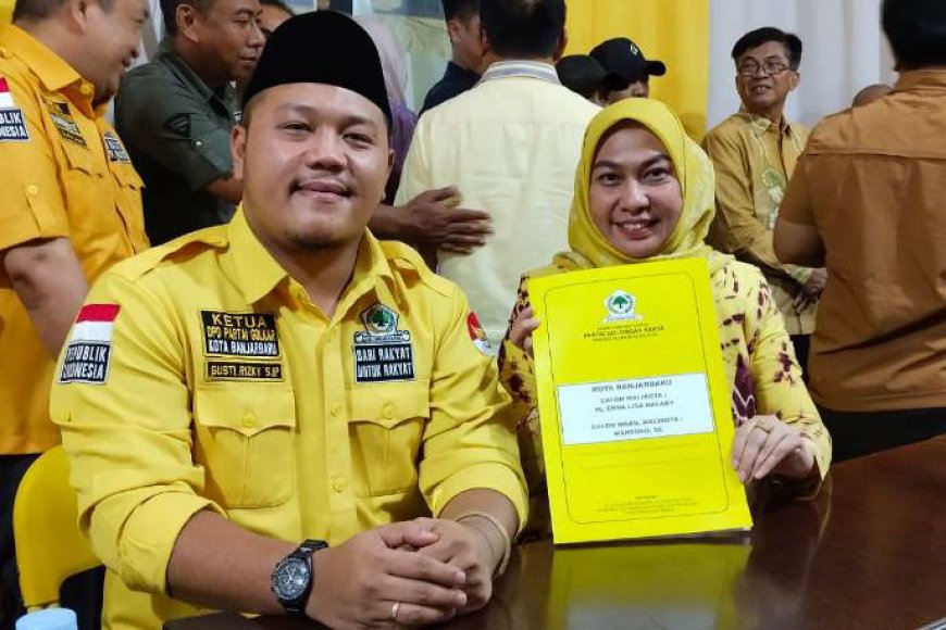 Termasuk Lisa Halaby, Belasan Bakal Paslon di Kalsel Terima B1-KWK Golkar