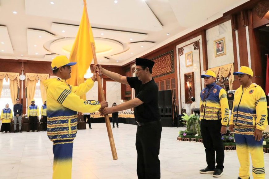 Gubernur Lepas Kontingen PON XXI Kalsel, Ikuti 42 Cabang Olahraga