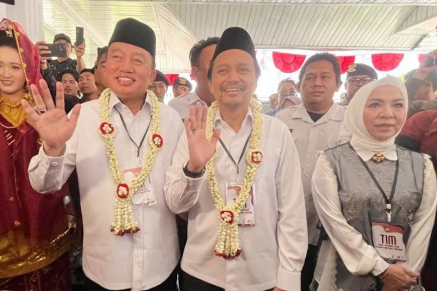 Resmi Daftar di KPU, Muhidin-Hasnuryadi Optimistis Menangi Pilkada Kalsel 2024