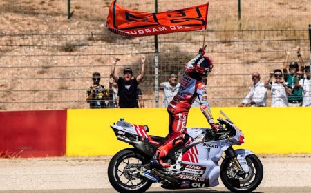 Juarai MotoGP Aragon, Marc Marquez Akhiri Penantian Ribuan Hari