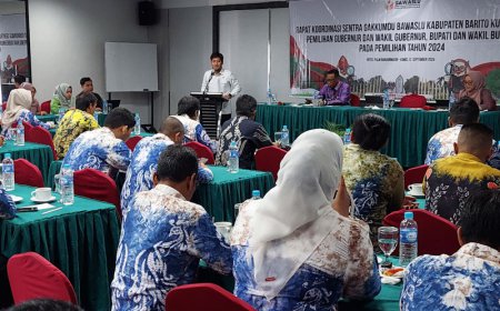 Samakan Persepsi, Sentra Gakkumdu Batola Ajak Panwascam Duduk Bareng