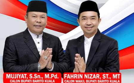 Bangun Sarana Olahraga Hingga Pelabuhan, Inilah Visi Misi dan Program Mujiyat-Fahrin di Batola