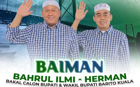Mengenal Visi Satu Pegangan Bahrul-Herman di Pilkada Batola 2024