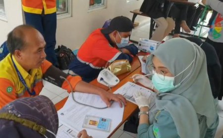 Jaga Kesehatan Karyawan, PT BRE Skrining PTM Hingga HIV/AIDS