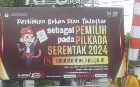 Daftar Nomor Urut Calon Kepala Daerah di Kalsel, Termasuk Kotak Kosong