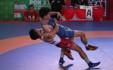 Prestasi Pegulat Kalsel di PON 2024 Diakui Menurun