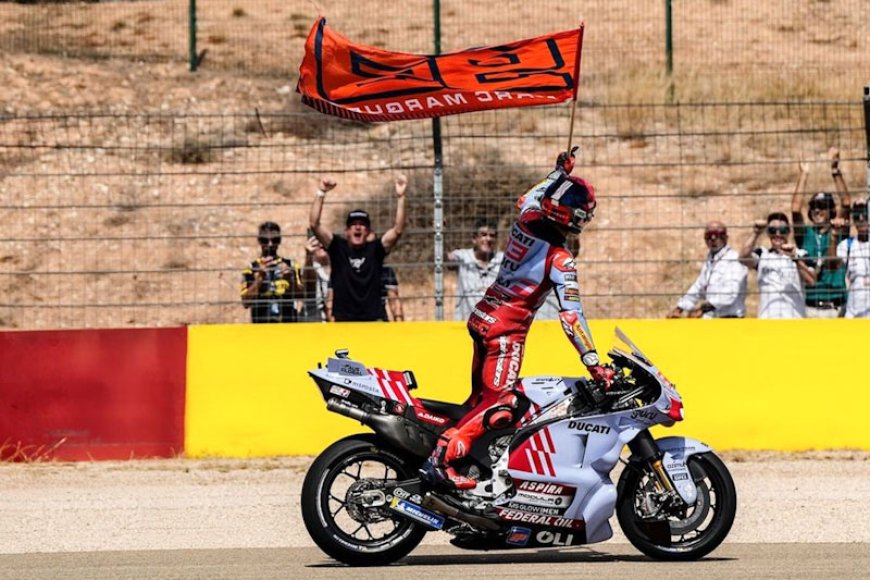 Juarai MotoGP Aragon, Marc Marquez Akhiri Penantian Ribuan Hari