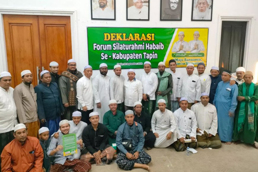 Forum Silaturahmi Habaib Tapin Deklarasi Dukung Yamani-Juanda di Pilkada 2024