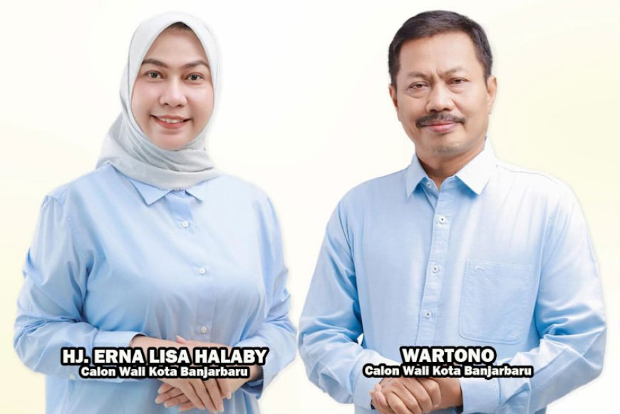 Dari One District One Product, Simak Visi Misi dan Program Lisa-Wartono di Banjarbaru